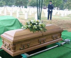 temetés angolul